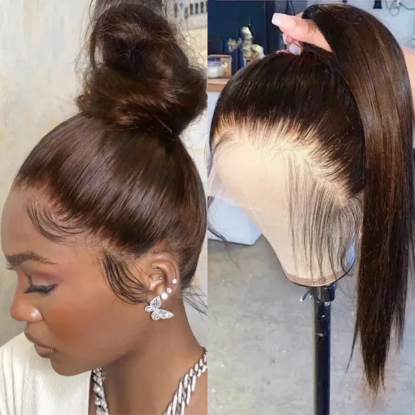 perruque frontale lisse