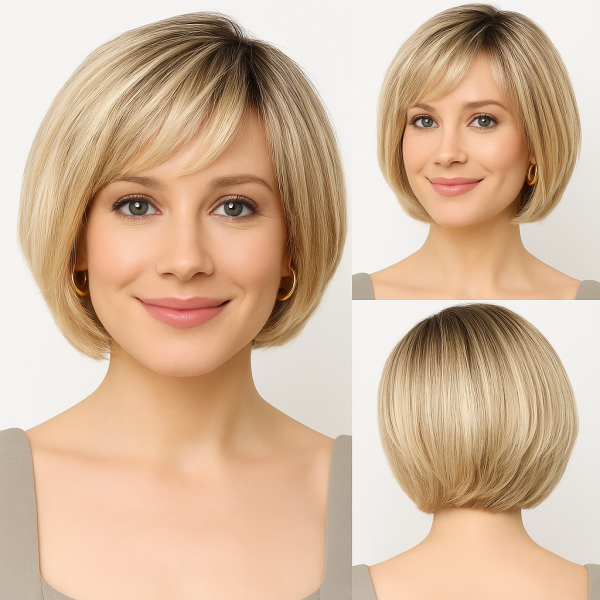 perruque Sandrine élégante